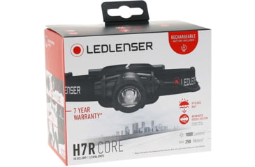 Image of LED Lenser H7R Core Headlamp, Li-ion 3.7V, Black, 880506
