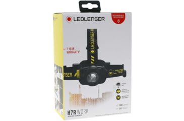 Image of LED Lenser H7R Work Headlamp, Li-ion 3.7V, Black, 880511
