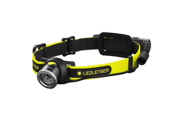 Image of LED Lenser IH8R Li-Ion Rechargeable LED Headlamp, 600 Lumens, Box, Black, 880427