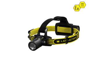 Image of LED Lenser ILH8R Li-Ion Rechargeable Headlamp, 300 Lumens, Box, Black, 880437