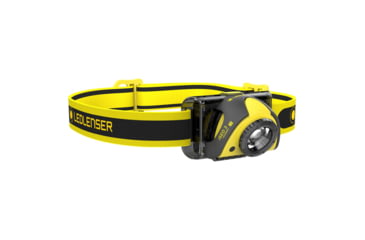 Image of LED Lenser ISEO3 3x AAA White/ Red LED Headlamp, 200 Lumens, Box, Black, 880389