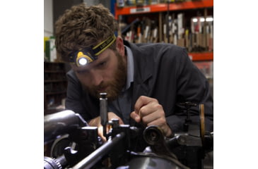 Image of LED Lenser ISEO3 3x AAA White/ Red LED Headlamp, 200 Lumens, Box, Black, 880389