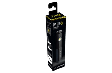Image of LED Lenser IW4R Li-Ion Rechargeable LED Pocket Work Light, 150 Lumens, Box, Black, 502003