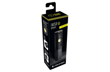 Image of LED Lenser IW5R Li-Ion Rechargeable LED Work Light, 300 Lumens, Box, Black, 502004