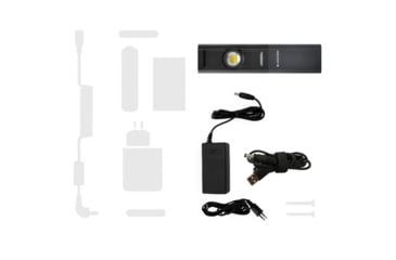 Image of LED Lenser IW5R Li-Ion Rechargeable LED Work Light, 300 Lumens, Box, Black, 502004