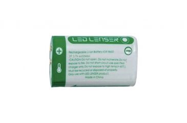 Image of LED Lenser Li-ion Battery Pack for H14R.2 Headlamp, White/Green 880342
