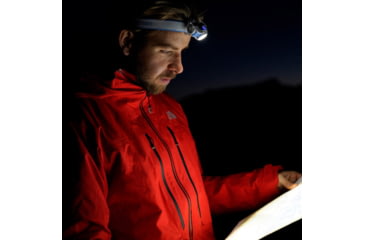 Image of LED Lenser MH5 Li-Ion Rechargeable LED Headlamp, 400 Lumens, Box, Green, 880448