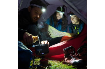 Image of LED Lenser MH5 Li-Ion Rechargeable LED Headlamp, 400 Lumens, Box, Green, 880448