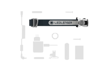 Image of LED Lenser MH5 Li-Ion Rechargeable LED Headlamp, 400 Lumens, Box, Green, 880448