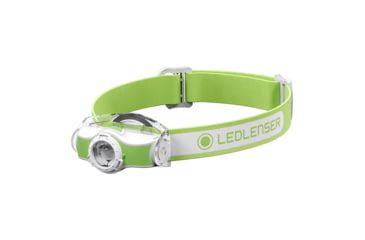 Image of LED Lenser MH5 Li-Ion Rechargeable LED Headlamp, 400 Lumens, Box, Green, 880448