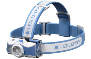 Image of LED Lenser MH7 Li-Ion Rechargeable LED Headlamp, 600 Lumens, Box, Blue, 880452