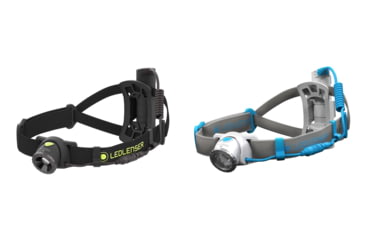 Image of LED Lenser NEO10R 600 Lumen Rechargeable LED Headlamp, Black, Blue