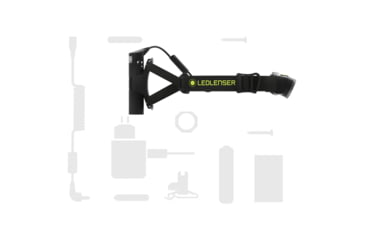 Image of LED Lenser NEO10R Li-Ion Rechargeable LED Headlamp, 600 Lumens, Box, Blue, 880463