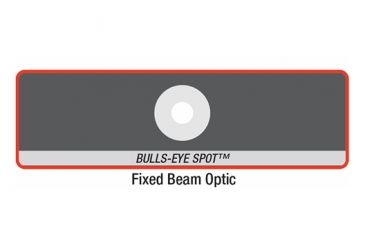 Image of Coast HP4 Bulls-Eye Spot Fixed Beam Penlight, 100 Lumens, 2 x AAA, Black, Clam Pack HP8404CP