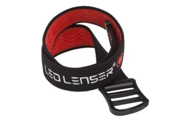 Image of LED Lenser Replacement Head Strap H7.2/H7R.2, Rubberized Back, Black 880351