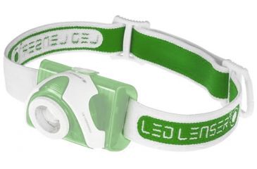 Image of LED LENSER SEO Replacement Headlamp Strap, Green 880136