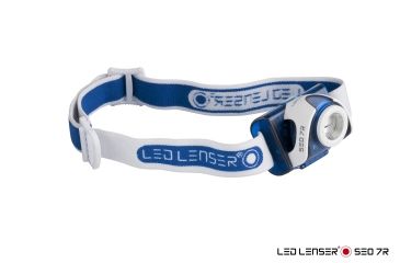 Image of LED Lenser SEO7R Headlamp, Blue 880132