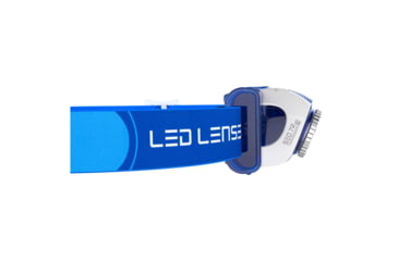 Image of LED Lenser SEO7R Li-Ion Rechargeable/ AAA White/ Red LED Headlamp, 220 Lumens, Clamshell, Blue, 880306