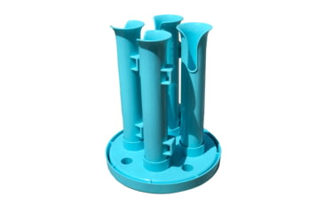 Image of Lee Fisher International 4 Rod holder With 10in Stand/ Fits in 3.5-5 Gal. Buckets/cable ties, TT-RODCADDY