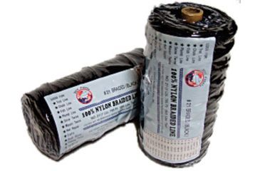Image of Lee Fisher International Size 36 1 lb Braided Twine Black 470 Ft 228 Test 123436