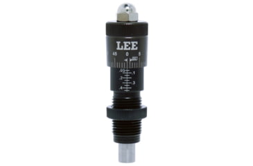Image of Lee Precision Micrometer Factory Crimp Adapter Black/Clear 44/45 Cal Pistol Firearm, 92162