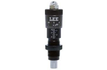 Image of Lee Precision Micrometer Factory Crimp Adapter Black/Clear 9mm Pistol Firearm, 92128