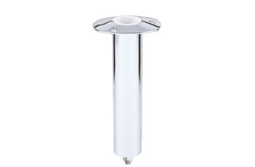 Image of Lee's Tackle 0 Degree SS Flush Mount Swivel Base Rod Holder - 2" x 9" - Medium 42041