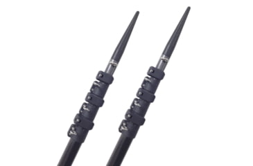 Image of Lees Tackle 24 Telescoping Carbon Fiber Outrigger Poles f/Sidewinder Mounts, CT3924