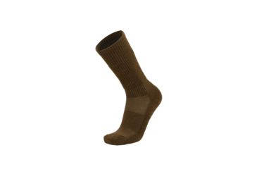 Image of Legend Compression Wear LEGEND Compression Merino Wool Tactical Boot Socks, Coyote Brown, Small, NSN N, LTH1CB