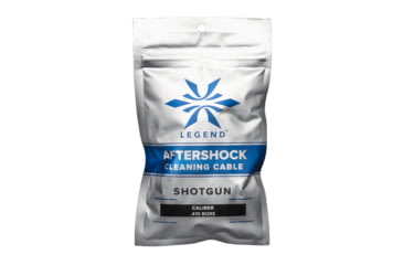 Image of Legend Outdoor Gear Aftershock Cleaning Cable, Fits 410 Bore Shotguns, Black and White, AS-CC-410