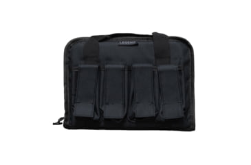 Image of Legend Outdoor Gear Pegasus Tactical Pistol Case, 12.5in Long, Black, PEG100-BK
