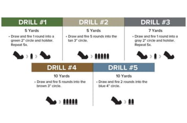 Image of Legion Targets Assault Dynamics Training Paper Target 100 Pack, 23x35in, 50# White Paper, ASDY-1-100