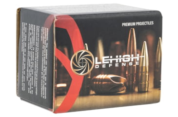 Image of Lehigh Defense .224 Caliber 62 Grain Controlled Chaos Centerfire Rifle Bullets, 50 Rounds, 05224062CuSP