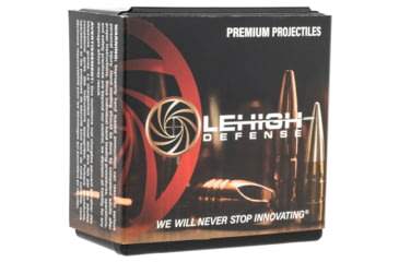 Image of Lehigh Defense Xtreme Defense .451 Caliber 190 Grain Fluid Transfer Monolithic (FTM) Centerfire Pistol Bullets, 50 Rounds, 09451190LP