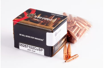 Image of Lehigh Defense .257 Caliber 102 Grain Controlled Chaos Centerfire Rifle Bullets, 50 Rounds, 05257102CuSP