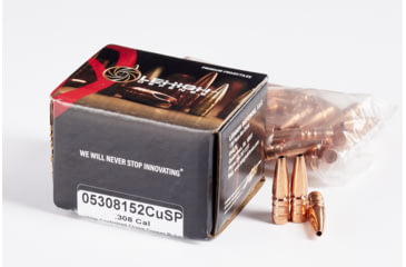 Image of Lehigh Defense .308 Caliber 152 Grain Controlled Chaos Centerfire Rifle Bullets, 50 Rounds, 05308152CuSP