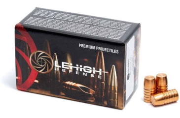 Image of Lehigh Defense Pistol Bullets, 50 Caliber, 400 Grain, Wide Flat Nose, 50 Bullets, 04500400SP-50CAL