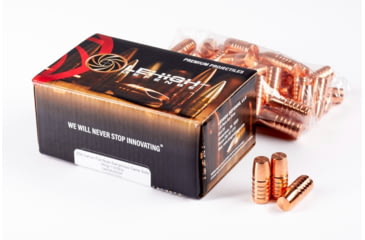 Image of Lehigh Defense Wide Flat Nose .458 Caliber 380 Grain Centerfire Rifle Bullets, 50 Rounds, 04458380SP