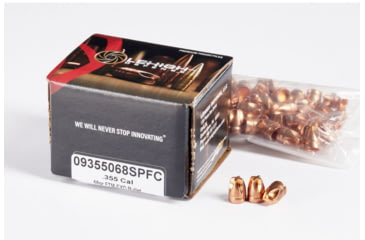 Image of Lehigh Defense Xtreme Defense .355 Caliber 68 Grain Fluid Transfer Monolithic Centerfire Pistol Bullets, 100 Rounds, 09355068SPFC