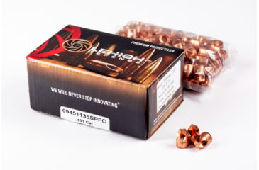 Image of Lehigh Defense Xtreme Defense .451 Caliber 135 Grain Fluid Transfer Monolithic Centerfire Pistol Bullets, 100 Rounds, 09451135SPFC