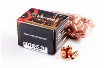 Image of Lehigh Defense Xtreme Penetrator .429 Caliber 220 Grain Fluid Transfer Monolithic Centerfire Pistol Bullets, 50 Rounds, 07429220SP
