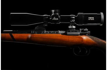 Image of Leica 1.8-12x42i Fortis Glossy Riflescope, 30mm Tube, Second Focal Plane, L-4a, Black, 50058