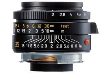 Image of Leica Black Summicron 35mm / f2.0 ASPH Lens for M8 Camera 11879