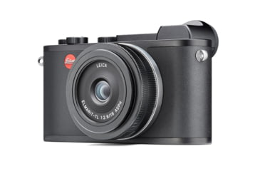 Image of Leica CL Vario 24 MP Camera Kit w/Vario-Elmar-TL 18-56mm Lens, Black, 19341
