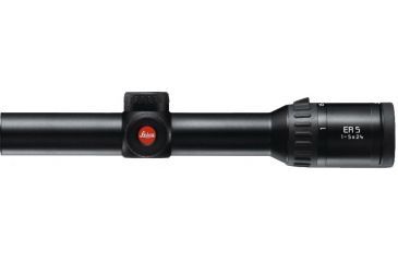 Image of Leica ER 5 1-5 x 24 Rifle Scope, Plex, BLK 51080