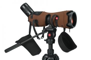 Image of Leica Ever Ready Case for Apo Televid 82 W, Neoprene, Brown, 42070