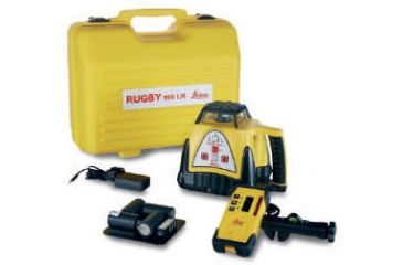 Image of Leica Geosystems Rugby 100 GC Package with Rod-Eye