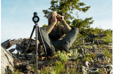Image of Leica Geovid Max 10x42mm Rangefinder Binoculars, Flat Dark Earth, 40831