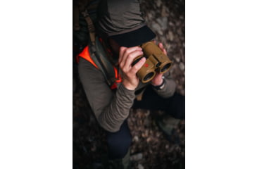 Image of Leica Geovid Max 10x42mm Rangefinder Binoculars, Flat Dark Earth, 40831