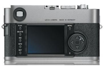 Image of Leica M9 Digital Camera, Body Only, Gray10705 - back